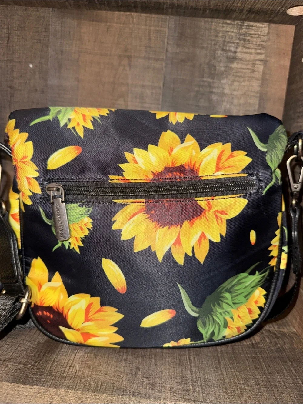 MONTANA WEST Sunflower Crossbody Bag  with coin purse